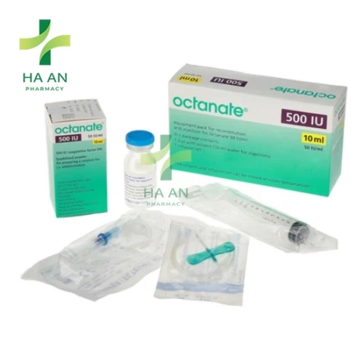 Thuốc Tiêm tĩnh mạch Octanate 500IUOctapharma AB